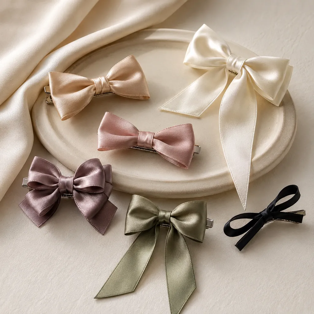 Bow Hair Clips